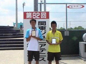 廣瀬・三輪ダブルス優勝！
